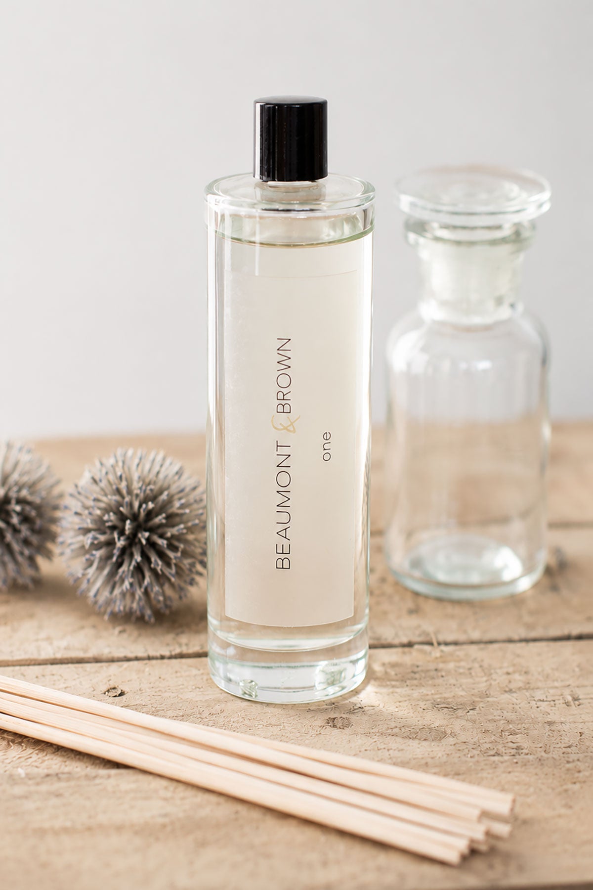 Lemongrass and Marjoram Diffuser refill by Beaumont & Brown.