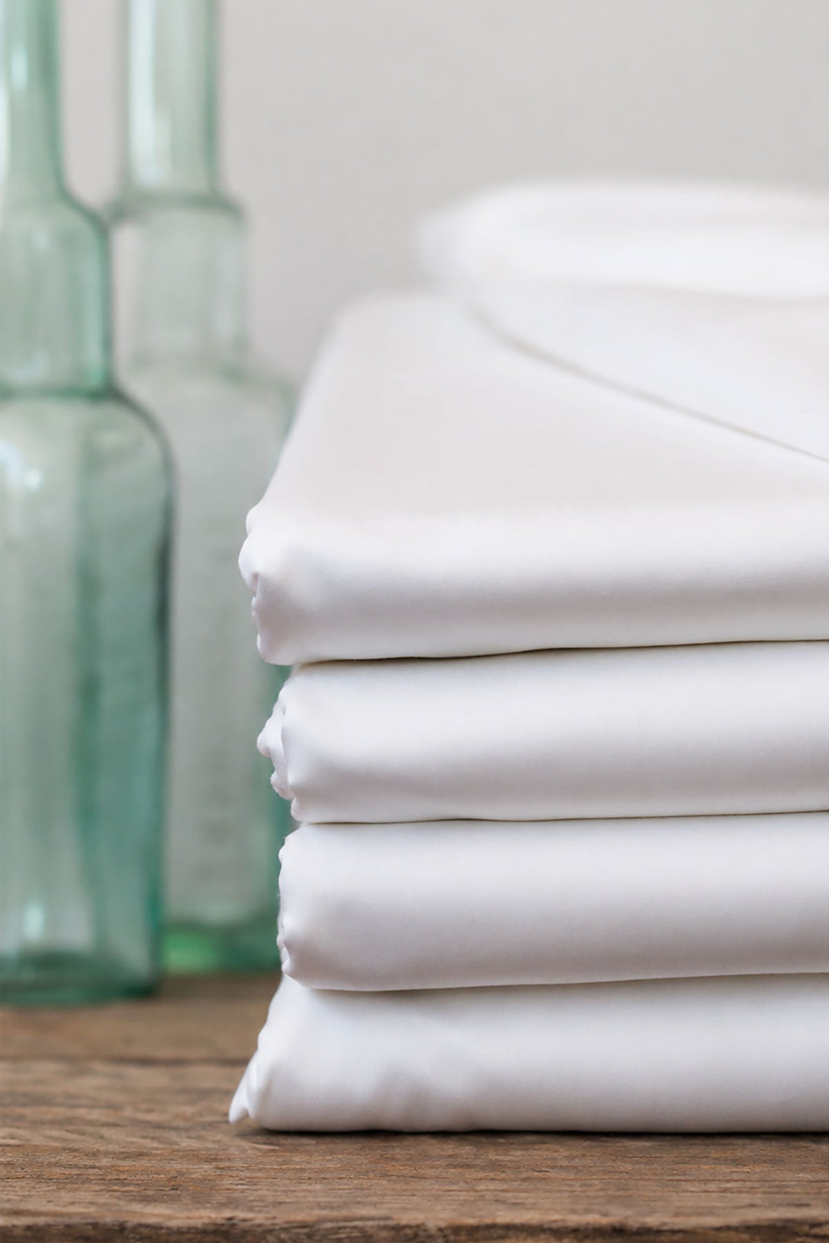 Luxury White Fitted Sheets by Beaumont & Brown