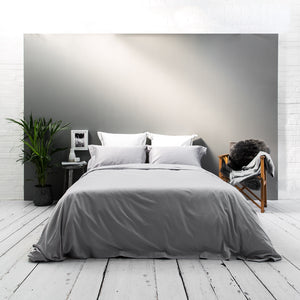 Silver Grey Luxury Bed Linen - Beaumont & Brown