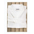 White Bath Robe - Collared