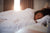 Luxury Bed Linen - Woman Asleep