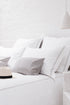 Silver 2 Row Cord 400TC Pillowcases