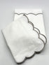 Scallop Edged Pillowcases = NEW IN =
