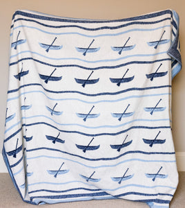 =NEW= Rowing Boat Design Blanket (225Wx170Lcm) - 2025 Competition Winner