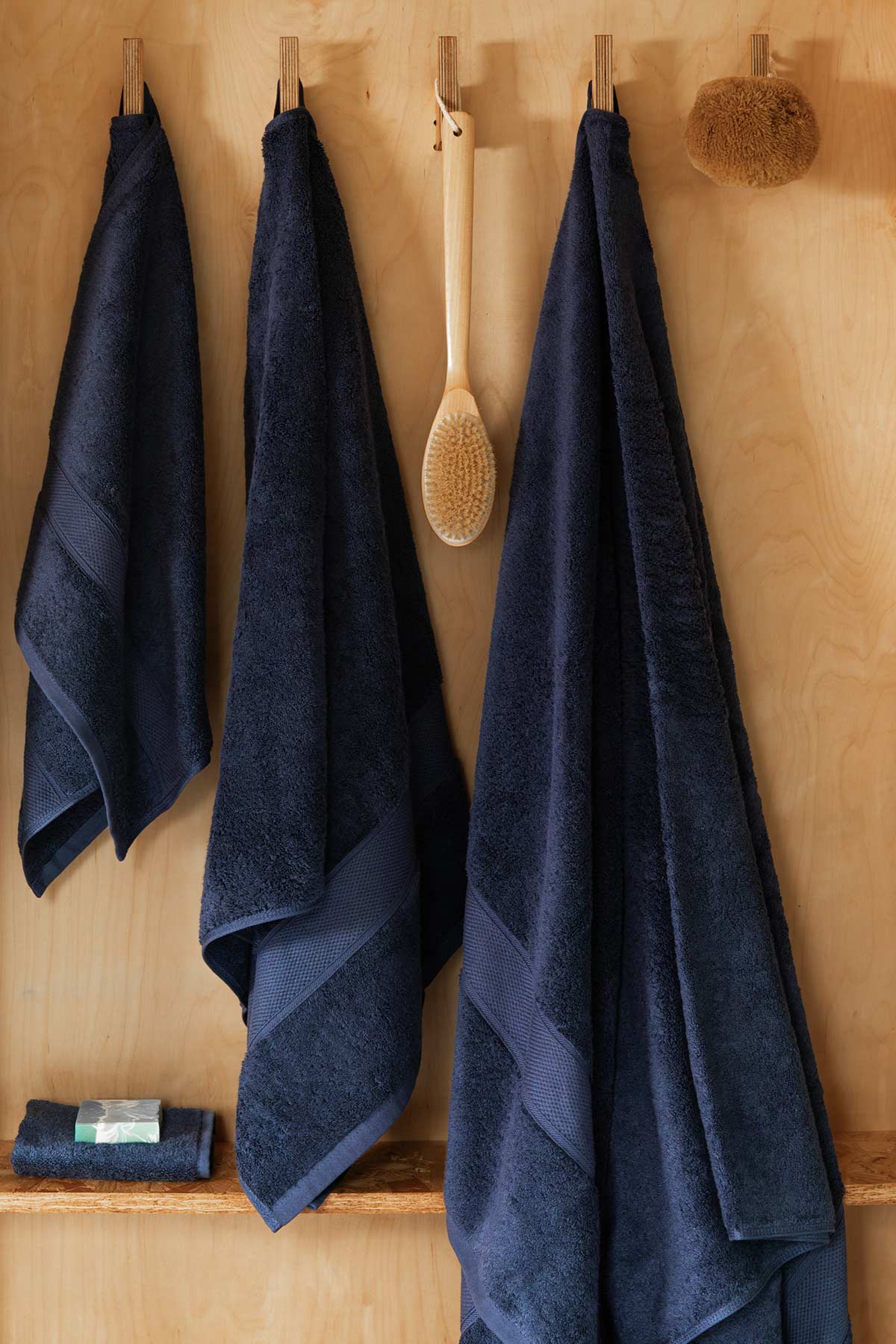 Blue 650GSM Towels by Beaumont & Brown