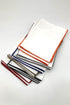 Grossgrain Edge Housewife Pillowcase - PAIR