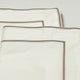 Dusty Pink Framed Pillowcases by Beaumont & Brown