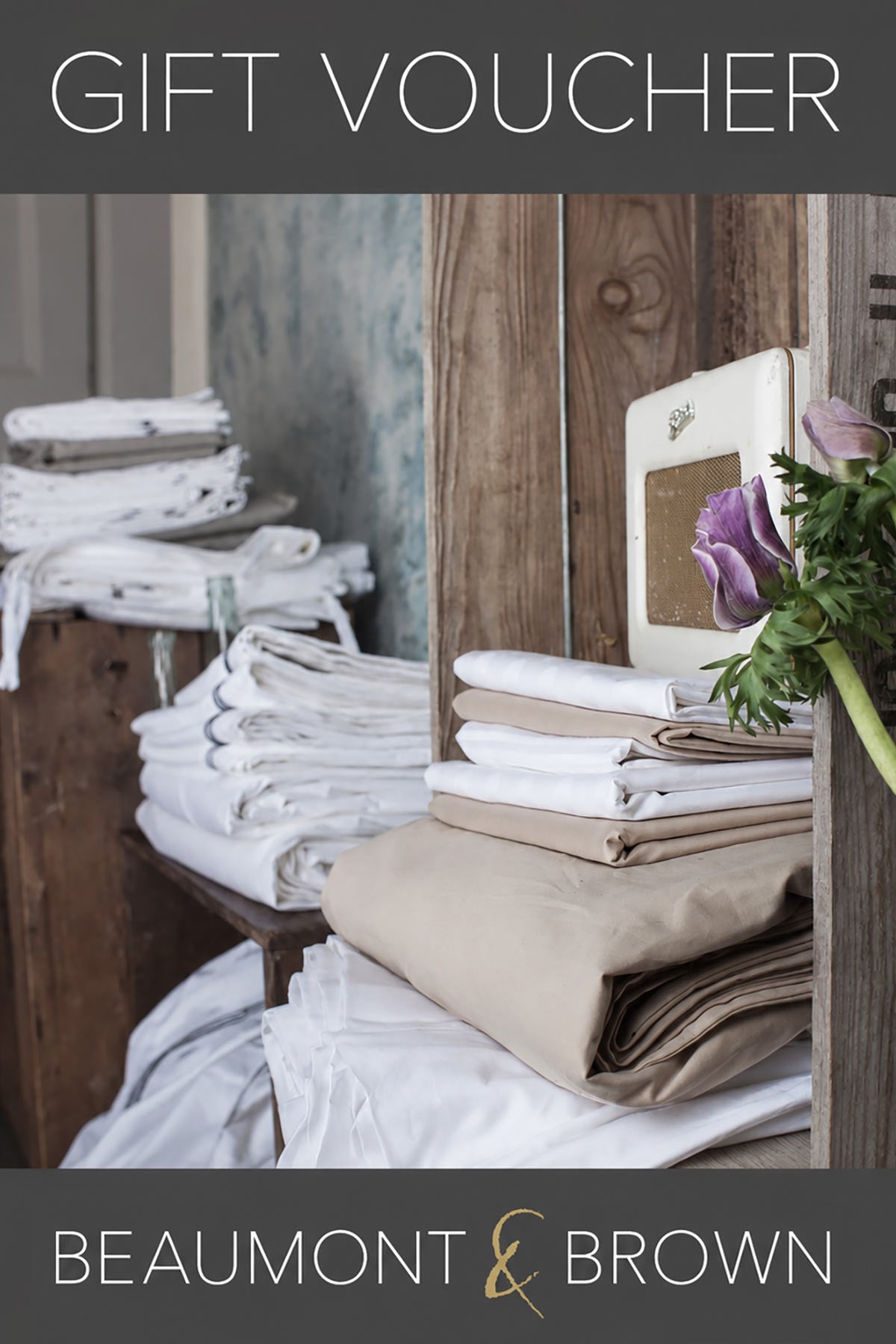 Beaumont & Brown Exceptional Bed Linen Gift Voucher