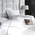 Grey Cross Border 400TC Duvet Cover