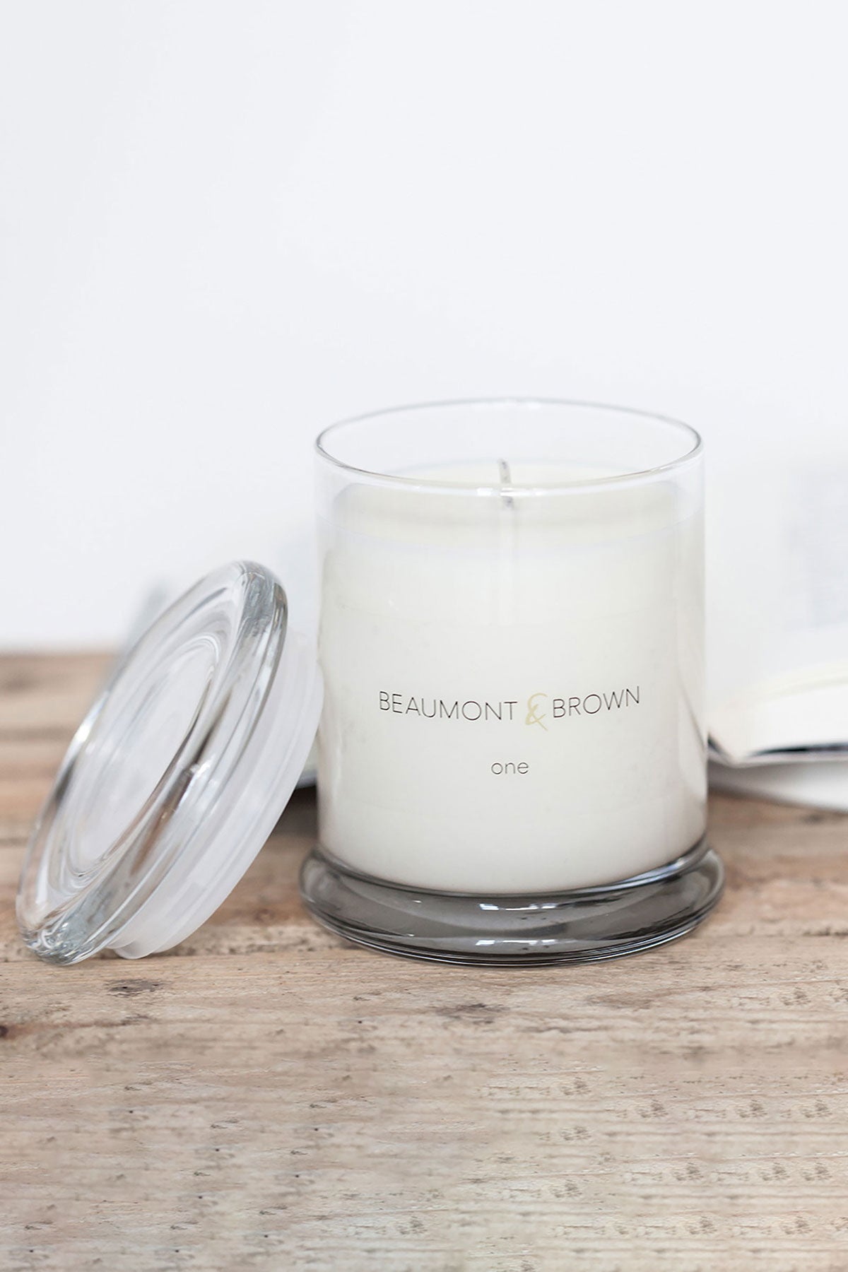 Lemongrass Large Scented Candles by Beaumont & Brown