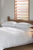 Woodland Green Scallop Edged 400TC Duvet Cover