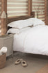 Vintage Pink Scallop Edged 400TC Duvet Cover