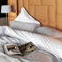Double Sided Silver White Corded 400TC Pillowcases