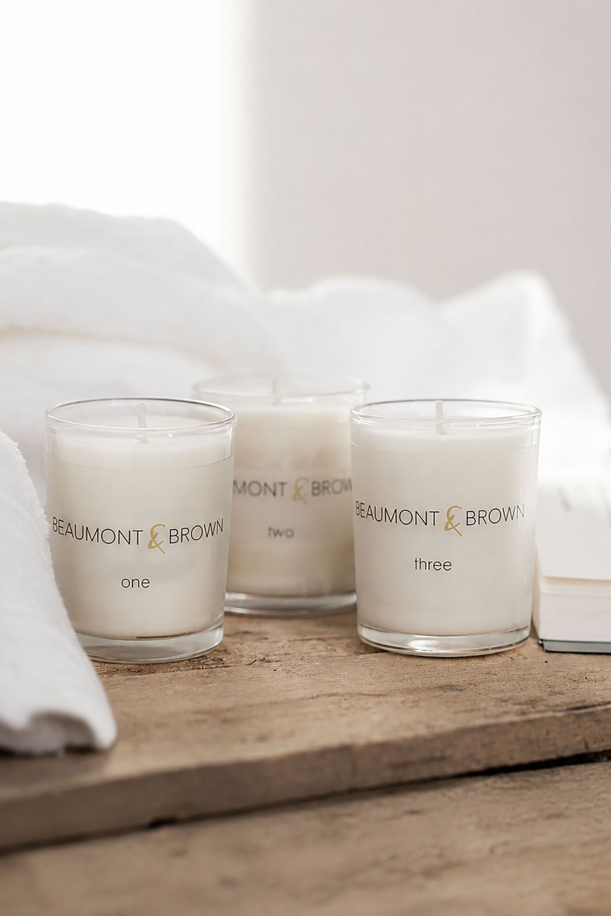 Small Scented Candle by Beaumont & Brown