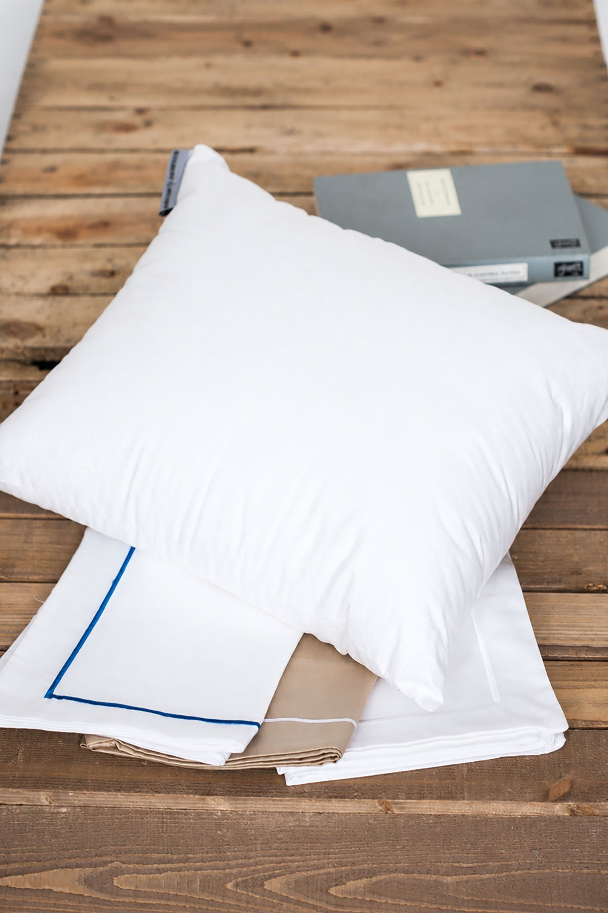 Travel Pillow with Pillowcases by Beaumont & Brown