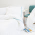 Aqua Blue Cord 400TC Duvet Cover