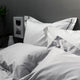 Silver Grey Bedding Set by Beaumont & Brown
