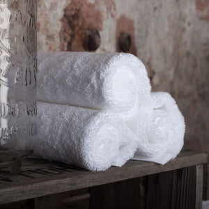 Pure White 650gsm Towels