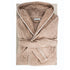 Latte Hooded Bath Robe
