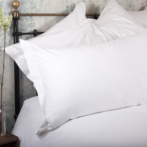 Luxury White Oxford Pillowcases by Beaumont & Brown