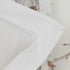 White 2 Row Cord 400TC Pillowcases