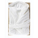 White Hooded Bath Robe by Beaumont & Brown